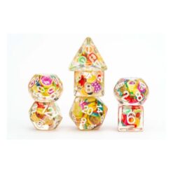 Set 7 FanRoll Dice Set Fruit (7)