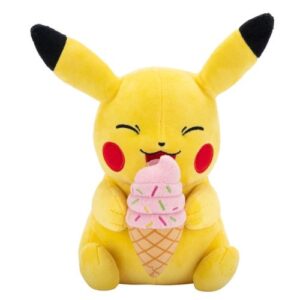Pokémon Pikachu with Ice Cream 20 cm - Pokémon Plush Figure Jazwares
