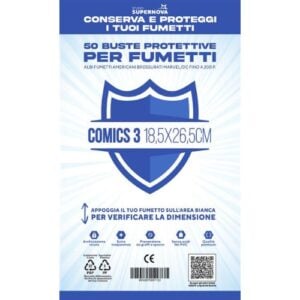 Buste protettive Comics - 50 buste (18,5 X 26,5)