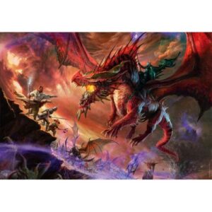 Dungeon & Dragons Puzzle Cube 500 Pezzi Clementoni 35561
