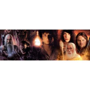 The Lord Of The Rings Puzzle Panorama 1000 Pezzi Clementoni 39739