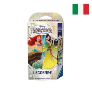 Leggende - Ariel & Mulan Starter Deck - ITA - Lorcana TCG Disney