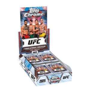 2025 Topps Chrome UFC - Hobby Box da 12 Bustine da 8 Carte