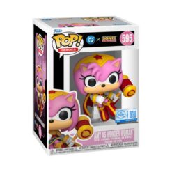 Funko POP! Heroes: DC x Sonic The hedgehog - Amy as Wonder Woman 595 Limited Edition