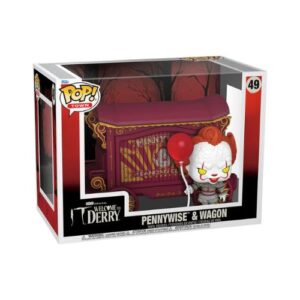 Funko POP! Town: IT Welcome to Derry – Pennywise & Wagon 49