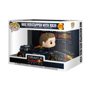 Funko POP! Rides Superdeluxe: Oracle Redbull - Max Verstappen with RB20 315