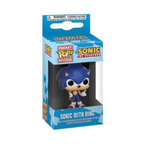 Funko POP! Keychain: Sonic The Hedgehog : Sonic with Ring