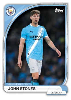 Alternative view of Topps® 2025/26 Manchester City Collector Tin da 35 carte