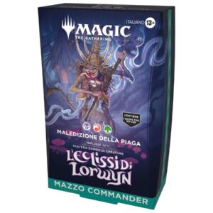 Maledizione della Piaga Commander Deck ITA L'Eclissi di Lorwyn Magic the Gathering