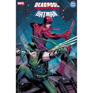 Deadpool/Batman Variant di Marco Checchetto
