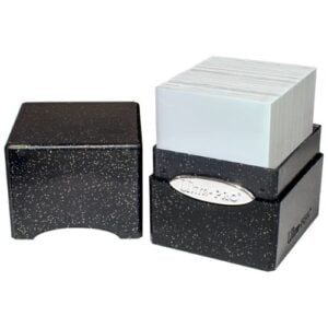 Porta Mazzo Satin Cube - Nero - Ultra Pro