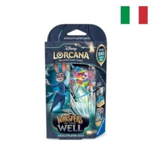 Sussurri nel Pozzo Starter Decks Set Acciaio-Zaffiro - ITA - Lorcana TCG Disney