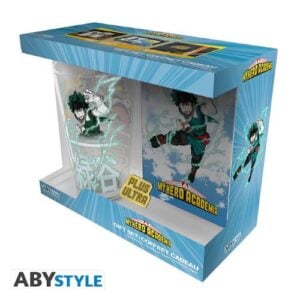 My Hero Academia - Gift set Bicchiere XXL + Notebook + Spilla - ABYPCK265