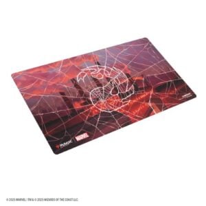 Magic: The Gathering x Spider-Man Shiny Playmat - Mountain - Gamegenic