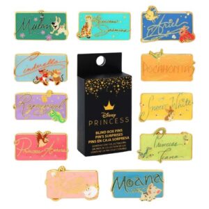 Loungefly Mystery Pin - Disney Princess Signature
