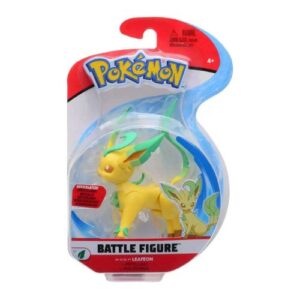 Pokémon Battle Figure Mini Figure snodabile Leafeon 5 cm Jazwares