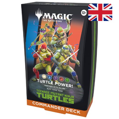 Teenage Mutants Ninja Turtles Commander Deck ENG Magic the Gathering