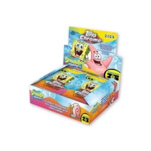 2025 Topps Chrome Spongebob - Hobby Box da 12 Bustine da 5 carte