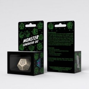 Monster Generator Die: Beige&Black - Q-Workshop