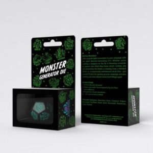 Monster Generator Die: Black&Turquise - Q-Workshop