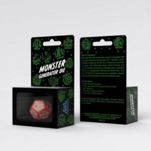 Monster Generator Die: Red&Beige - Q-Workshop