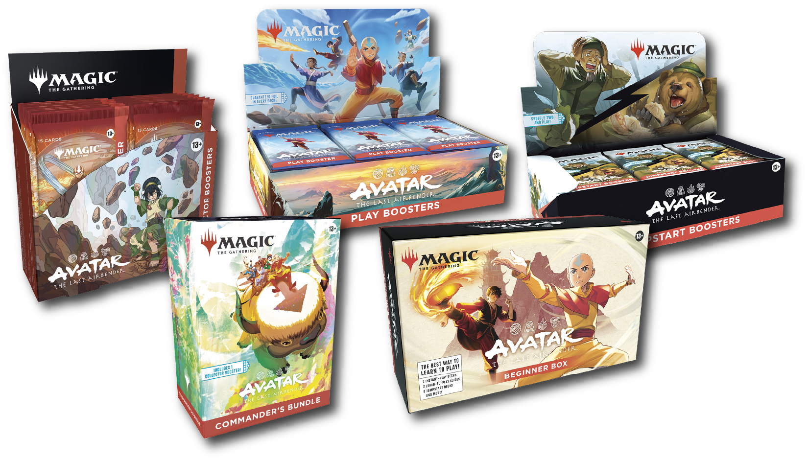 Prodotti Avatar x Magic: The Gathering