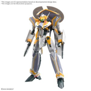 High Grade - Macross- VF-31E Siegfried (Cuck Mustang Use) Model Kit 1/100