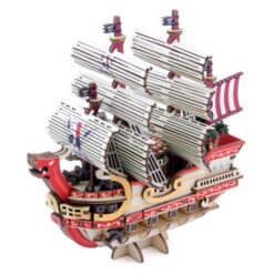 Diy Puzzle Boat - One Piece - Wa-Gu-Mi Red Force