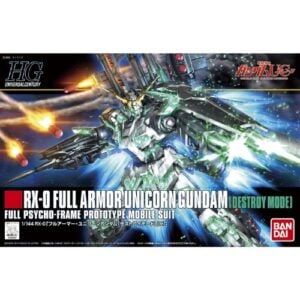 High Grade - HGUC Gundam Full Armor Unicorn Destroy Mode Model Kit 1/144