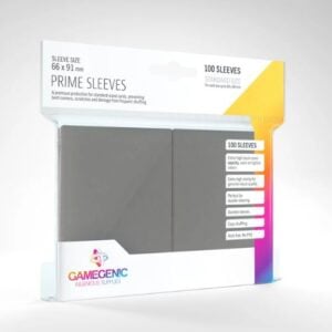 100 Prime Sleeves - Gray - Gamegenic