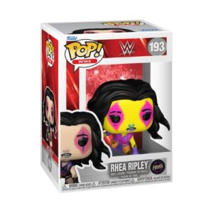 Funko POP! WWE: Rhea Ripley 193 Black Light Chase Exclusive