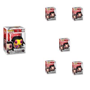 Funko POP! WWE: Rhea Ripley 193 Black Light Chase Exclusive 5 + 1