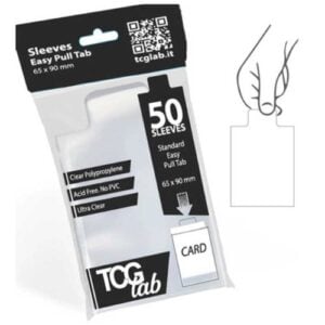 Bustine Protettive Easy Pull Tab Promo - Ultra Clear - 50 micron - TcgLab