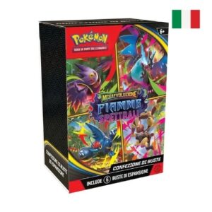 Pokemon TGC Megaevoluzioni Fiamme Spettrali Bundle 6 buste - ITA