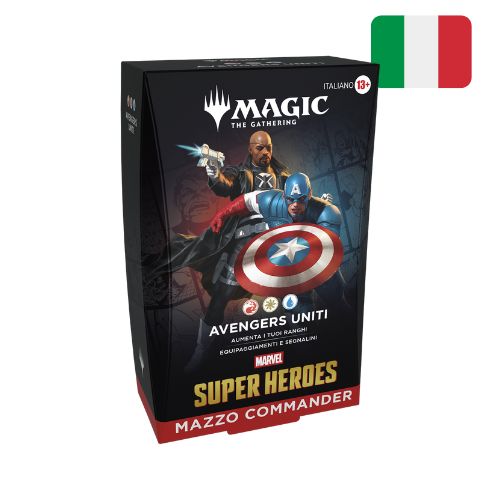 Avengers Uniti Marvel Super Heroes Commander Deck ITA Magic the Gathering