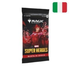Marvel Super Heroes Case Buste di Gioco ITA Magic the Gathering (6 Box - 180 Bustine) - immagine 4