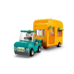 Lego Animal Crossing - La roulotte e il negozio di giardinaggio di Florindo