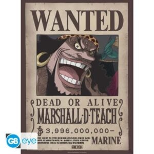 One Piece - Poster "Wanted Blackbeard Wano" (52x38) GBYDCO653