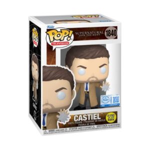 Funko POP! Television: Supernatural Join the Hunt - Castiel 1840 Limited Edition Glow in the Dark Esclusiva