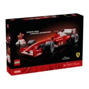 Lego Icons - Ferrari F2004 e Michael Schumacher
