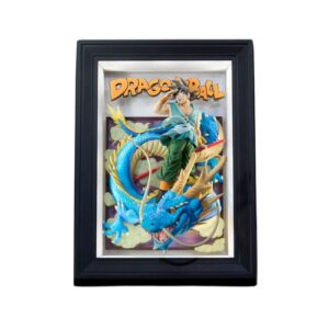 Dragon Ball Z Tamashii Art 3D Relief Picture Son Goku & Dragon 27 cm