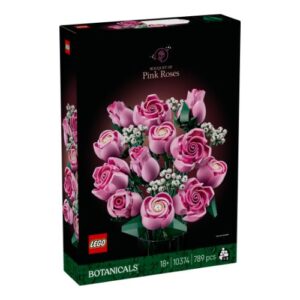 LEGO Botanicals - Bouquet di rose rosa 10374