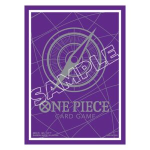 Standard Purple One Piece Card Game Official Sleeve (70 Sleeves)