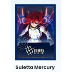 Standard Sulette Mercury Gundam Card Game Official Sleeve (60 Sleeves)