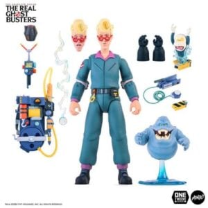 Egon Spengler Action Figure - The Real Ghostbusters Figure - Mondo Action Figure Statue 17 cm