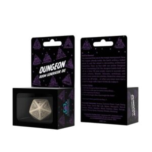 Dungeon Generator Die: Beige&Black - Q-Workshop