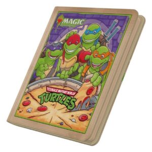 Magic: The Gathering Teenage Mutant Ninja Turtles - Pizza Box - Zipfolio 480 9 pocket Ultimate Guard