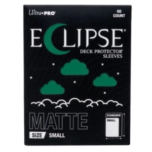 60 Eclipse Deck Protector Sleeves - Small - Matte - Forest Green - Ultra Pro