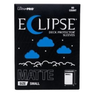 60 Eclipse Deck Protector Sleeves - Small - Matte - Pacific Blue - Ultra Pro
