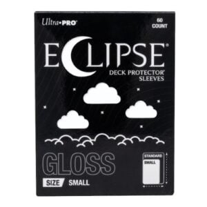 60 Eclipse Deck Protector Sleeves - Small - Gloss - Arctic White - Ultra Pro